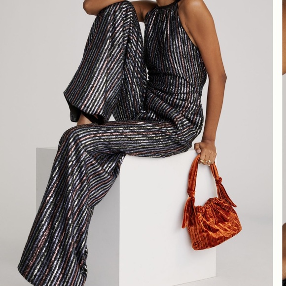 Anthropologie Multicolor Striped Jumpsuit